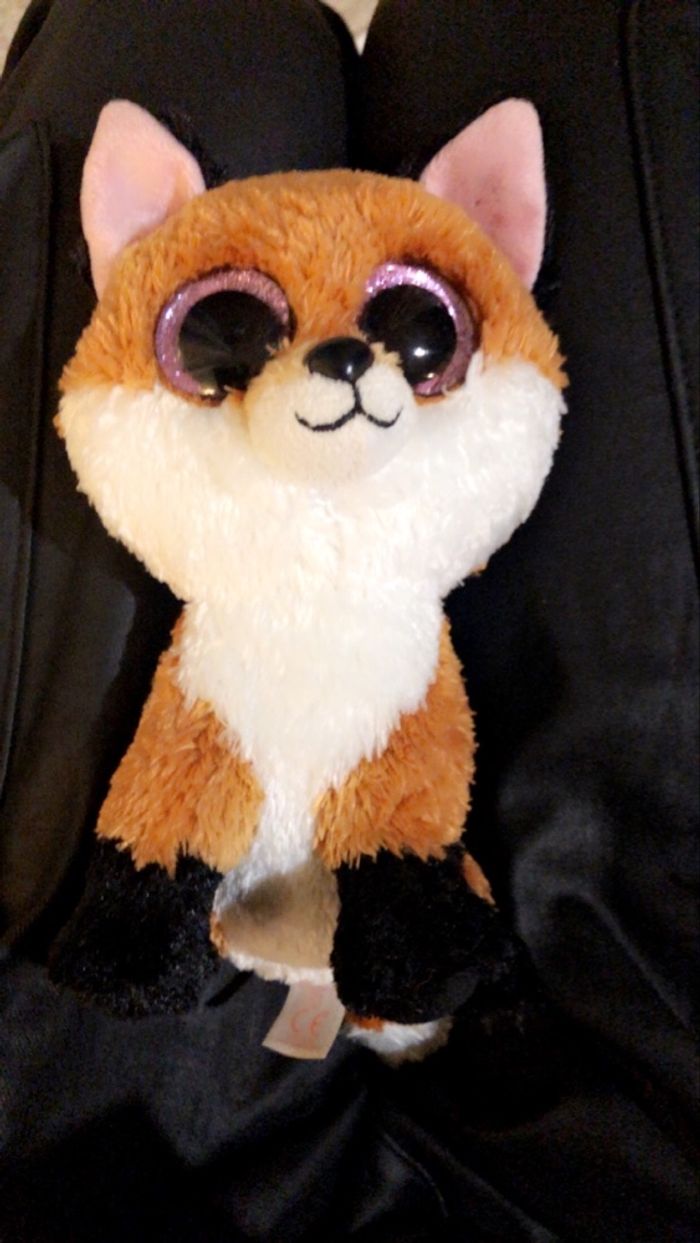 Peluche renard Ty neuve