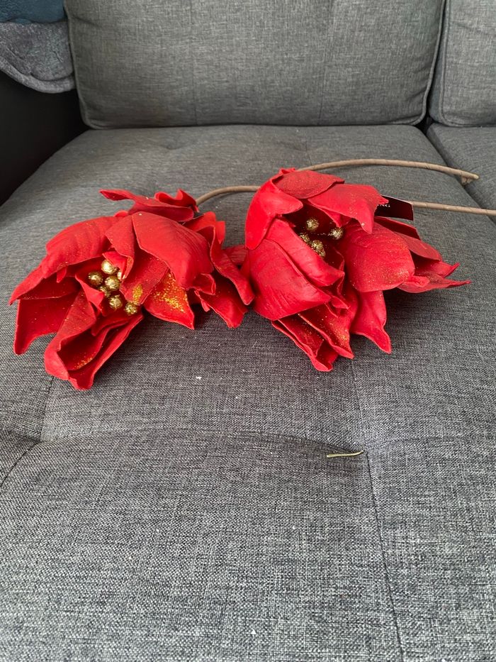 Fleur artificielle décorative x2 - photo numéro 2