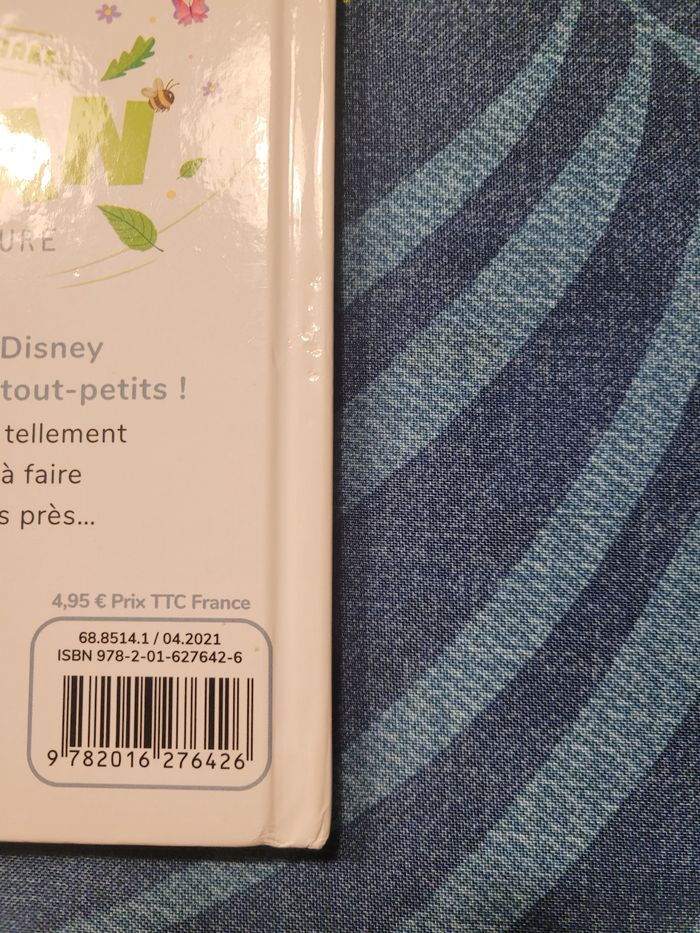 Livre panpan découvre la nature Disney mes premières histoires - photo numéro 3