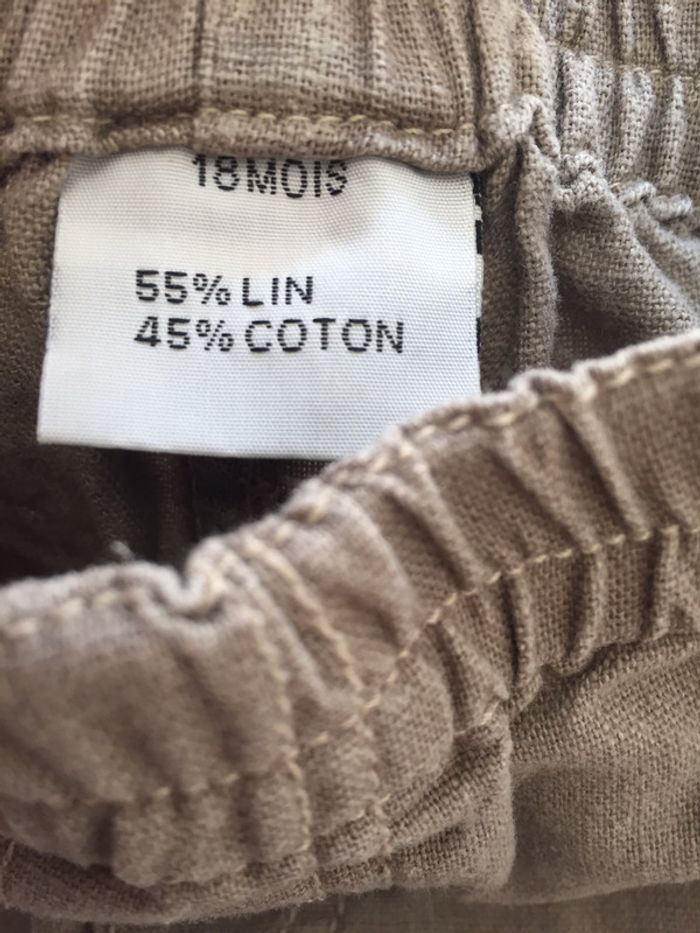 Pantalon lin - 18m - photo numéro 3