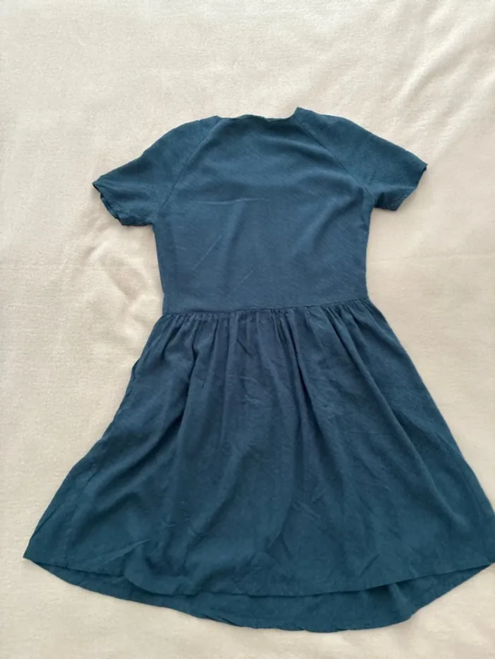 Robe bleu canard Bizzbee taille XS en très bon état - photo numéro 12