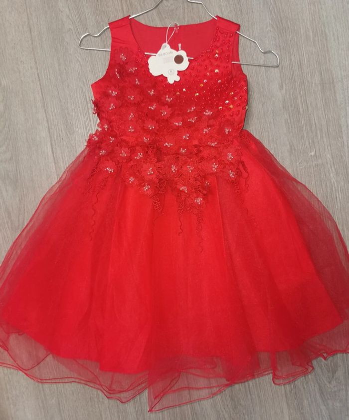 Robe ceremonie fille 6 ans neuve