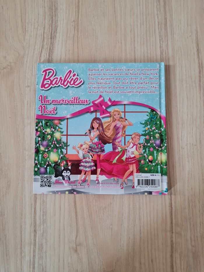 Livre Barbie, un merveilleux Noël comme neuf - photo numéro 2