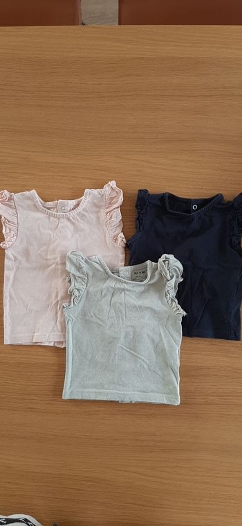 Lot de 3 t-shirt manches courtes