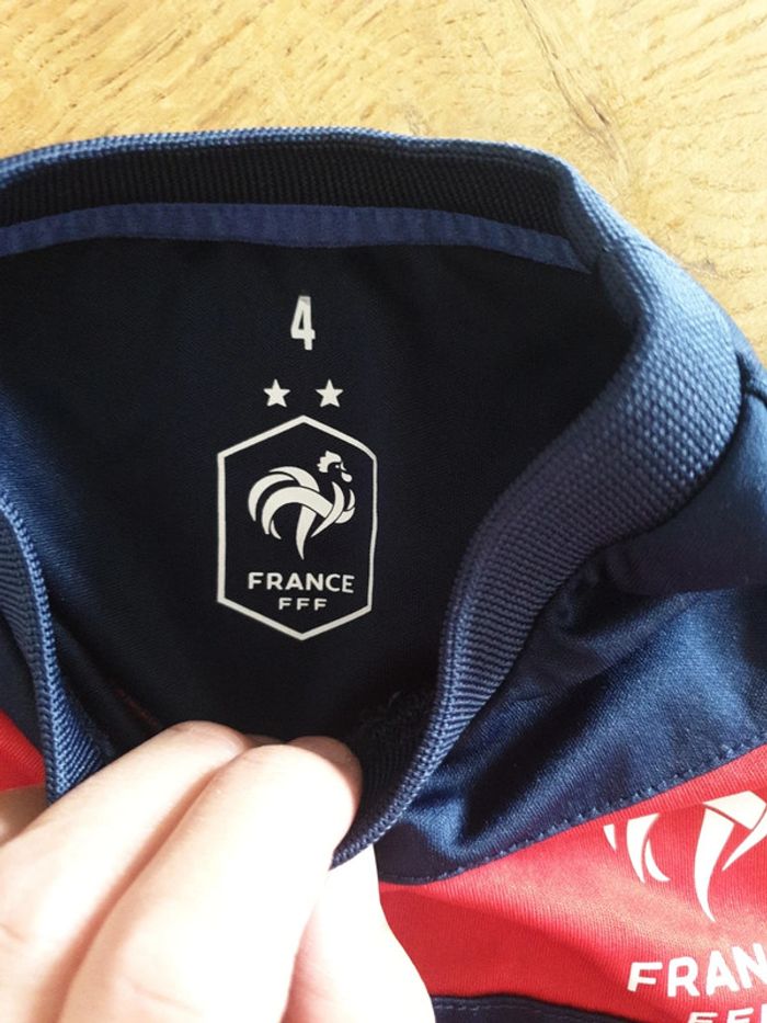 Maillot FFF 4ans - photo numéro 2