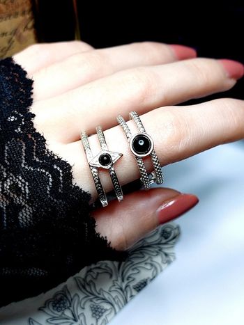 Ensemble de bagues taille 58