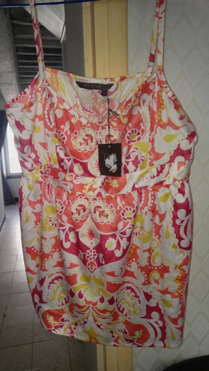 Top, debardeur coloré