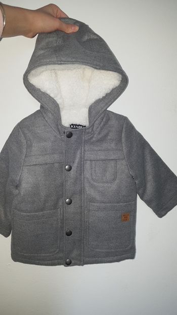 Manteau doublé sherpa
