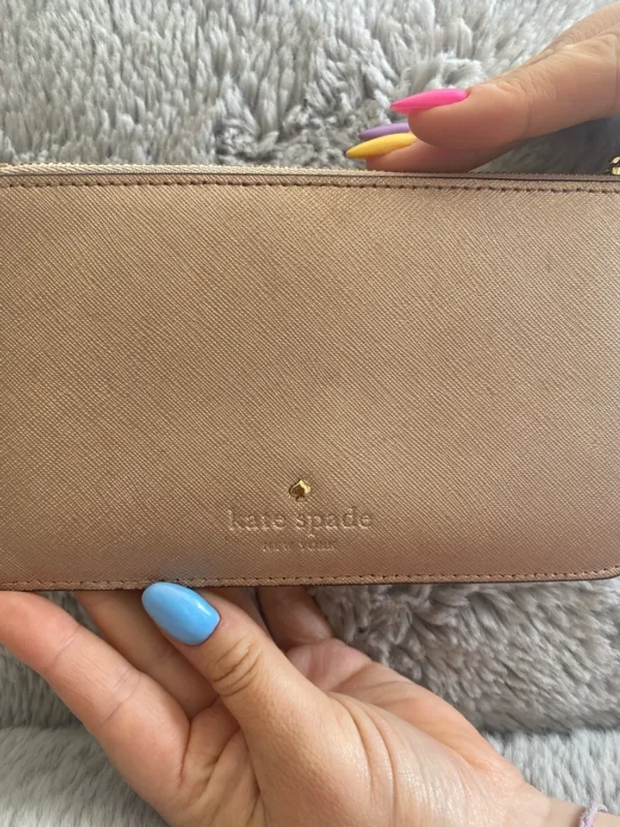 Porte-feuille Kate Spade Rose Gold - photo numéro 5