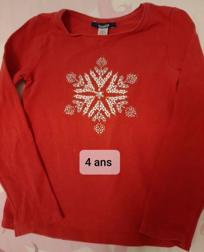 3 Tee-shirt de Noël 4 ans - photo numéro 3