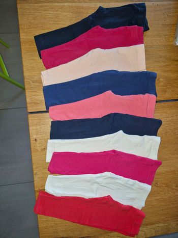Lot leggings fille 18 mois