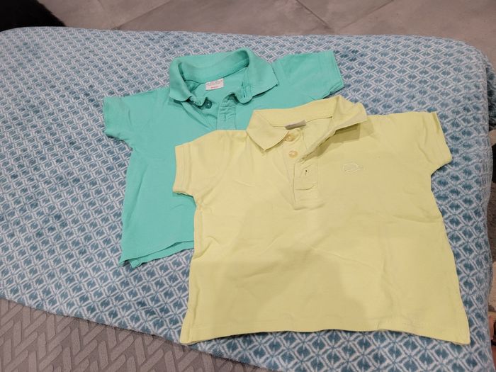 Lot 2 polos 24mois