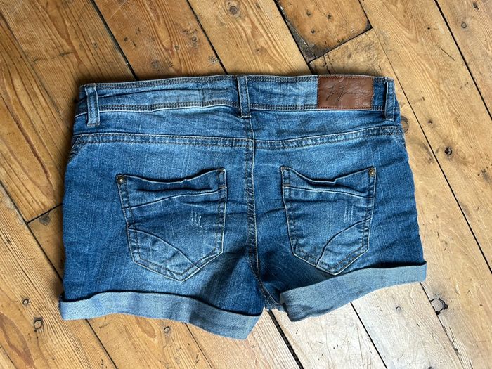 Short en jeans avec revers 36 J.Jeans Jennyfer - photo numéro 6