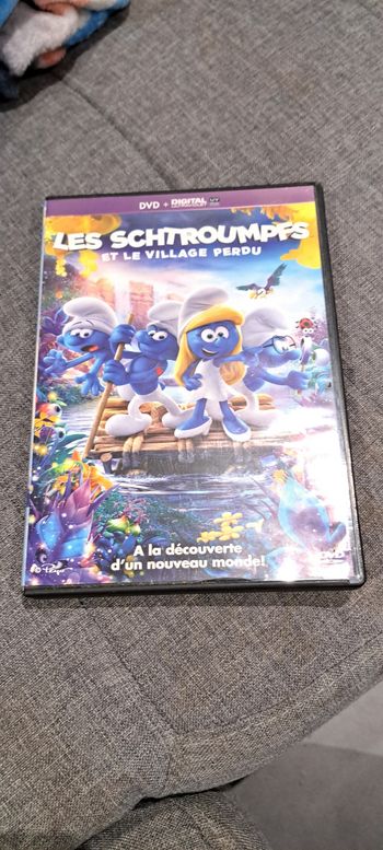 Dvd les schtroumpfs et le village perdu