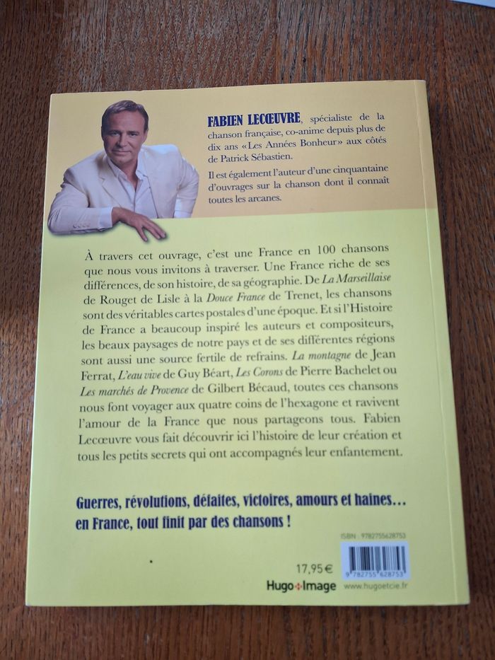 Livre l'Histoire  de la France en 100 chansons - photo numéro 2