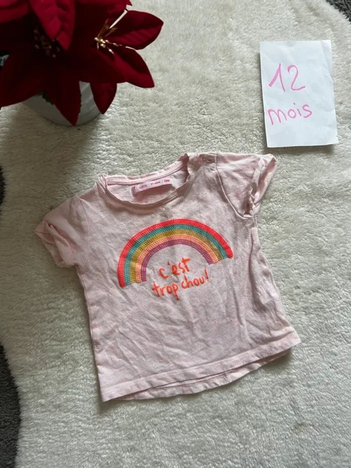 T-shirt ~ Gémo ~ 12 mois