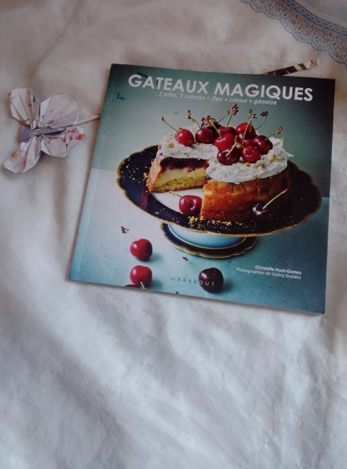 Livre de recettes gâteau magique