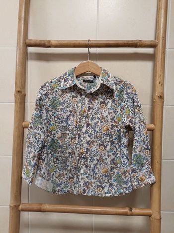 Magnifique chemise fleurie Liberty Ikks 3 ans