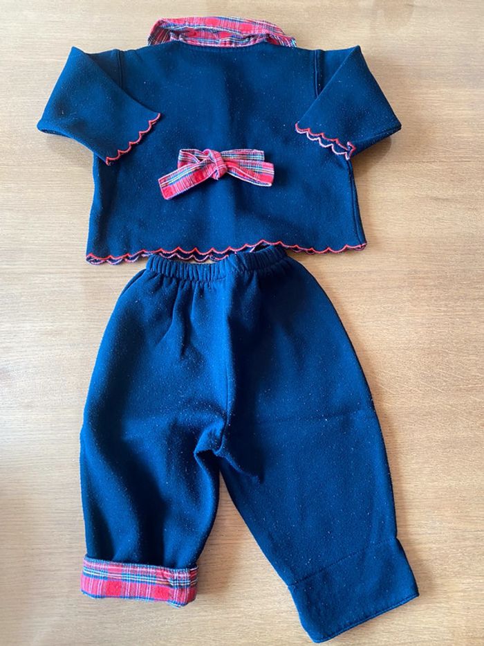Ensemble bleu et rouge - photo numéro 2