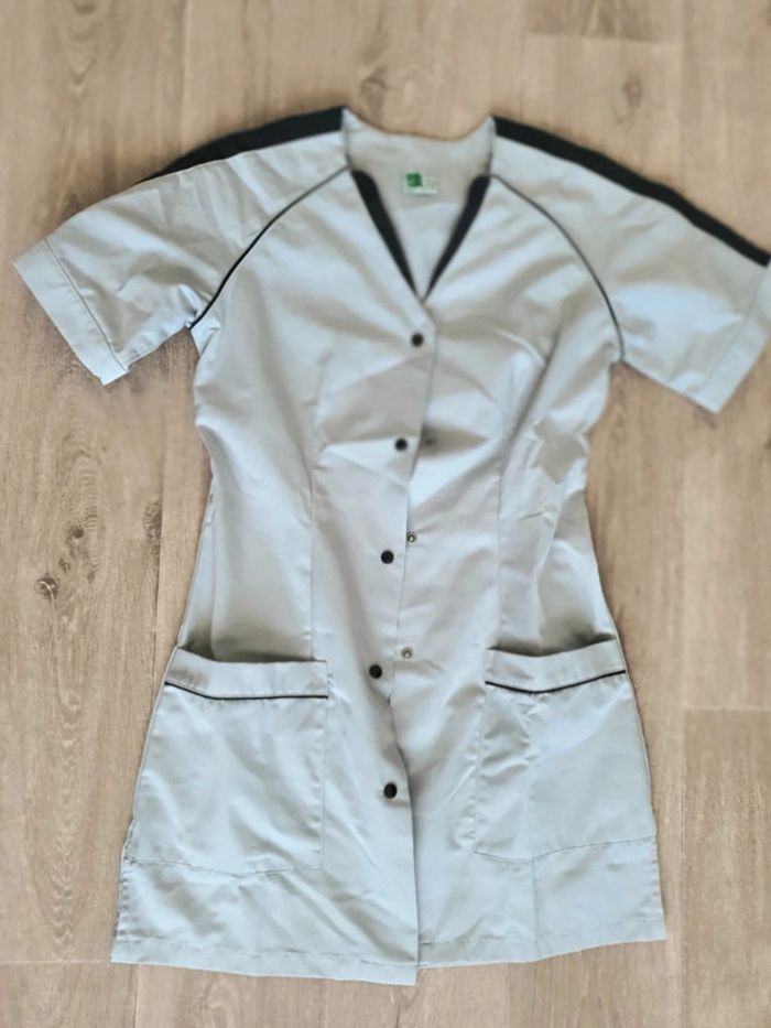 Tablier gris taille 34 36 - photo numéro 5
