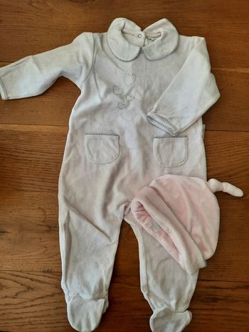 Pyjama velours fille 12 mois #verbaudet