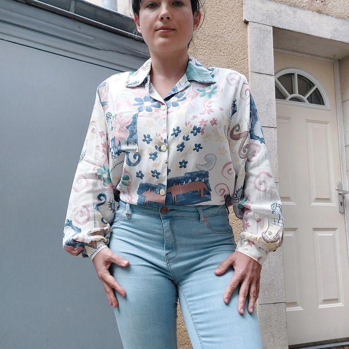Chemise Vintage originale taille L/XL - photo numéro 5