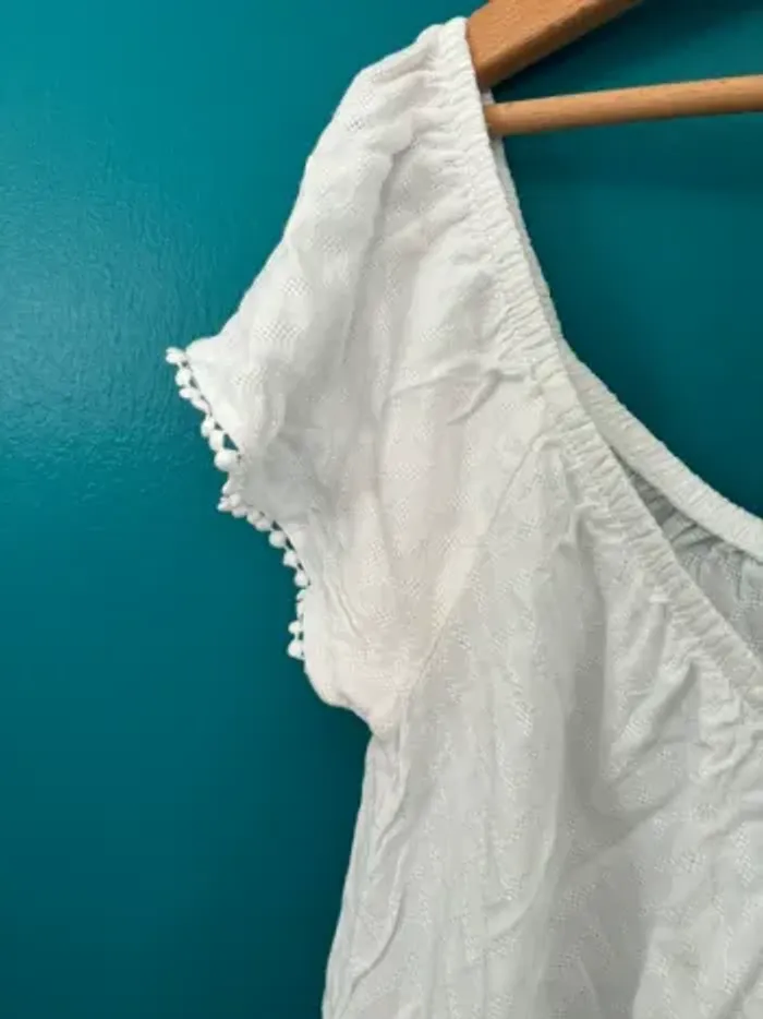 Top blanc à nouer - photo numéro 5