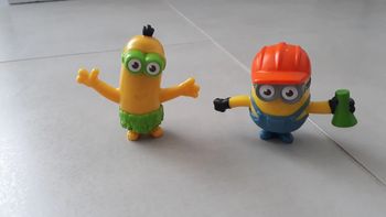 Lot de 2 figurines Minion - TBE