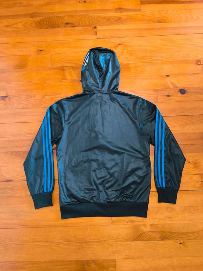 Veste Adidas - Capuche - Chile 62 - Noir/Bleu/Doré - Taille S - photo numéro 2