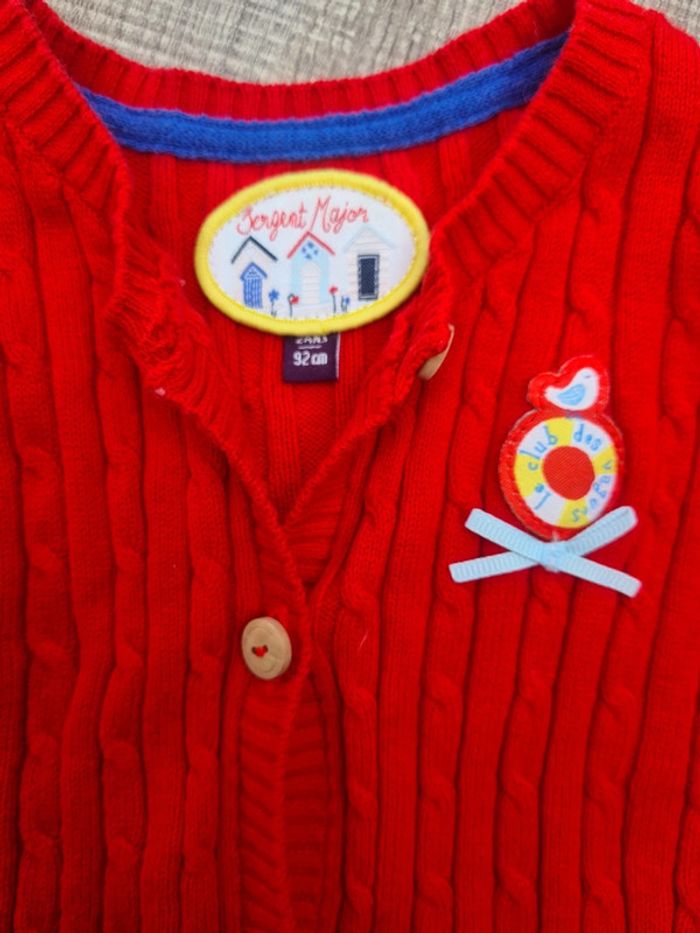 Gilet Sergent Major 2 ans porté une seule fois - photo numéro 2