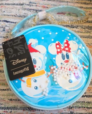 Sacs à bandoulière Loungefly disney disneyland Mickey et minnie Noël