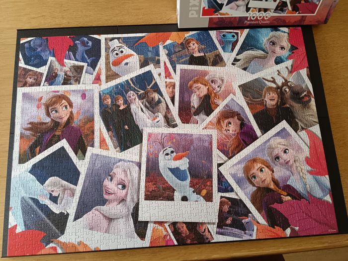 Puzzle 1000 pièces disney reine des neiges