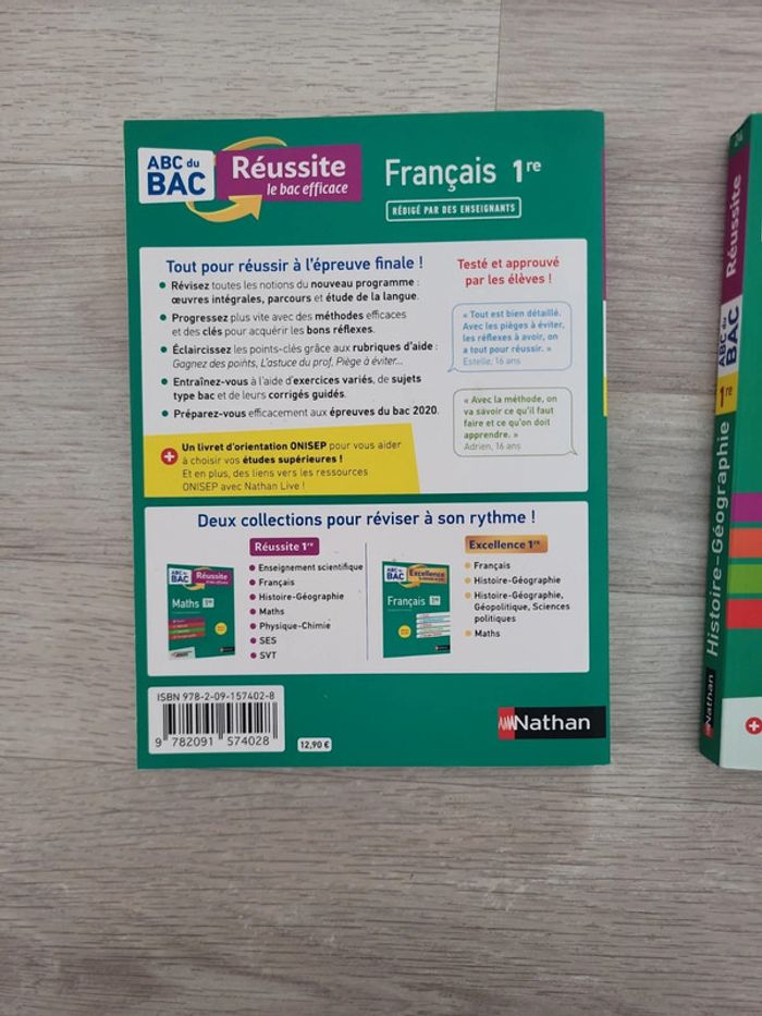 Lot de 2 annales première - photo numéro 4