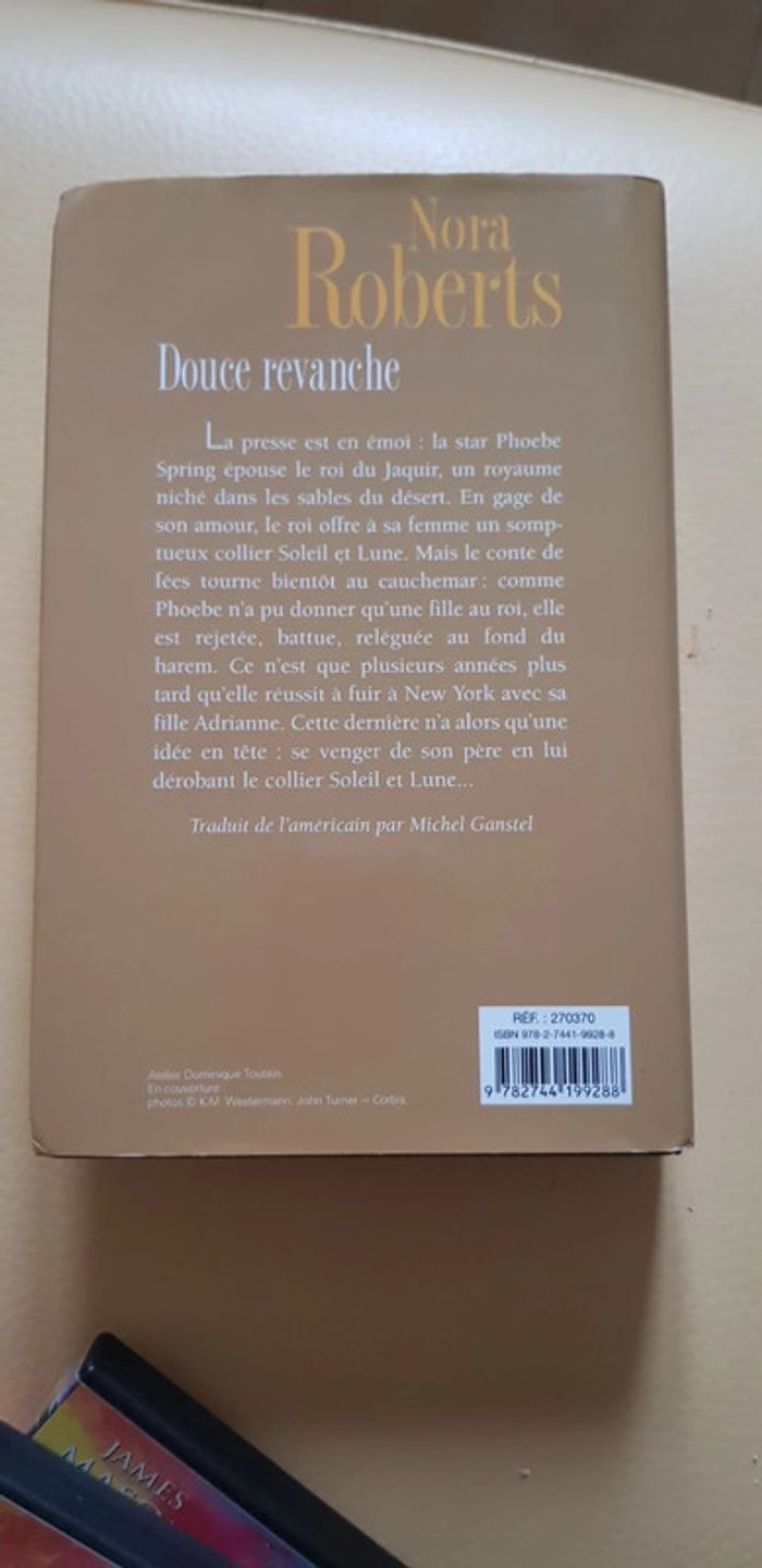 Livre "Douce revanche" de Nora Roberts - photo numéro 2