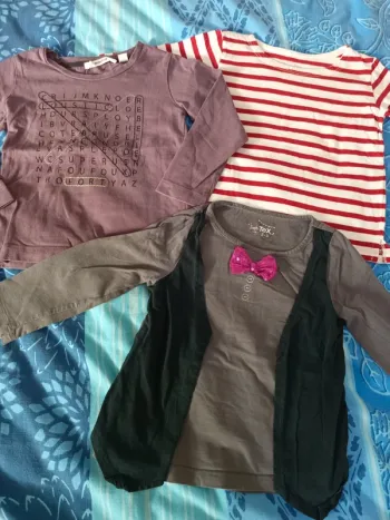 T shirt manches longues 2 ans