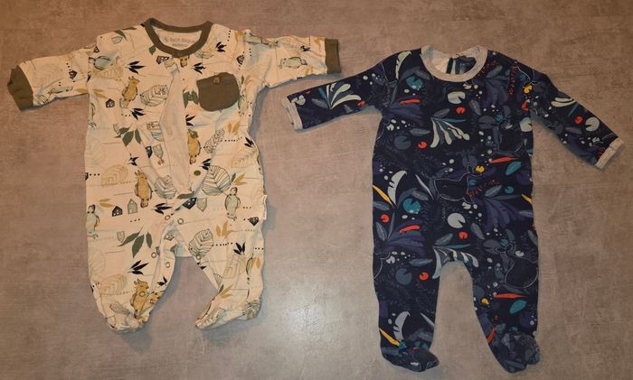 Lot de 2 pyjama petit béguin 6mois