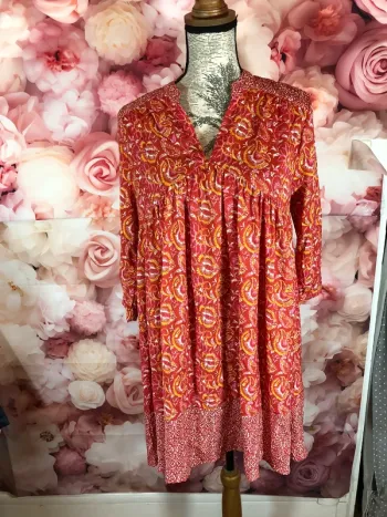 Robe trapèze loose An’ge
