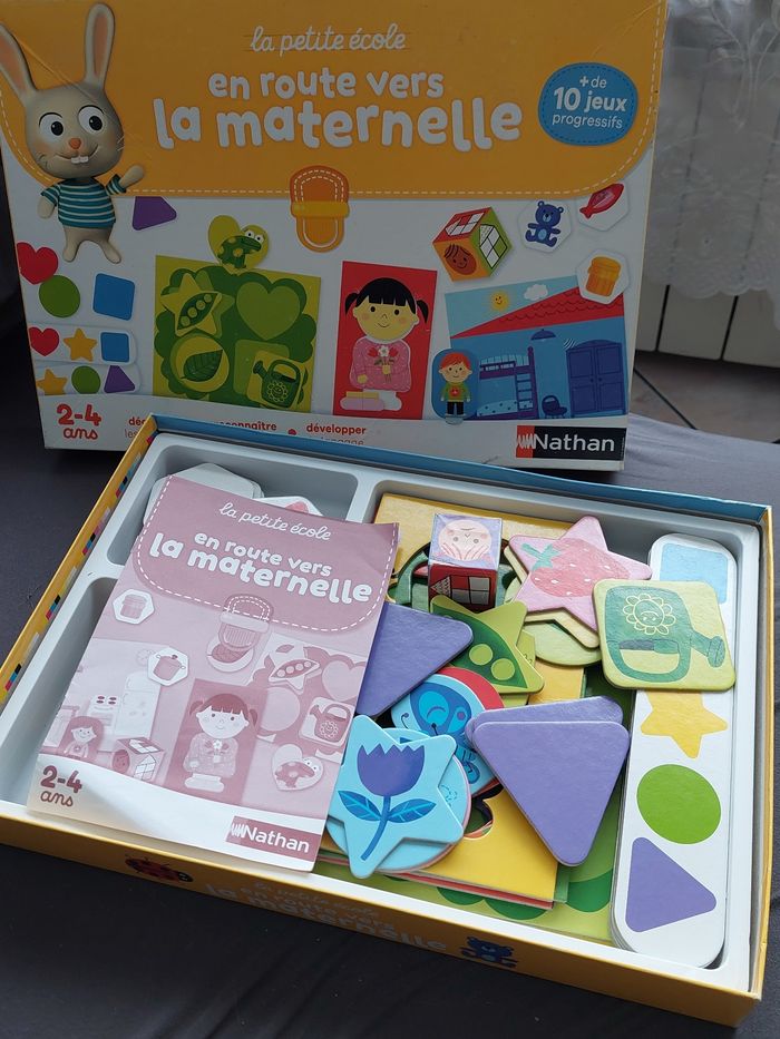 Jeux En route vers la maternelle de chez Nathan - photo numéro 3