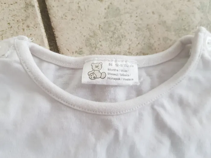 Lot 3 T-shirt, 12-18 mois - photo numéro 4