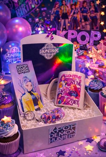 Coffret cadeau mug K-pop 
