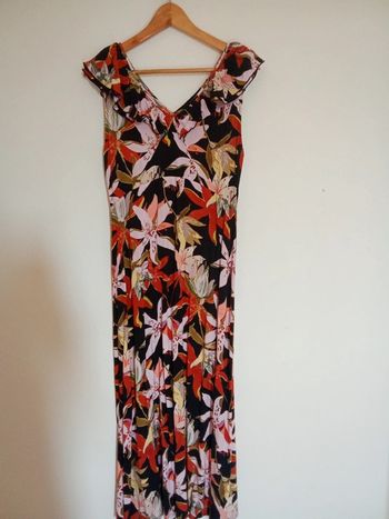 Robe longue droite. Taille 40