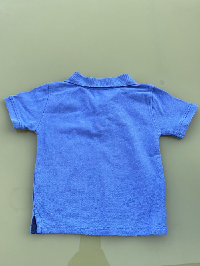 Polo bleu garçon - photo numéro 2