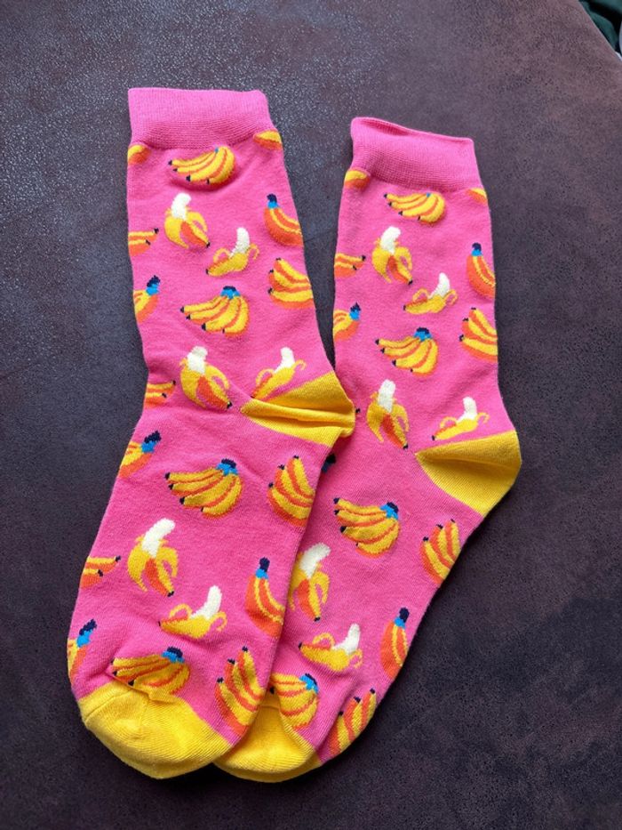 Chaussettes bananes - photo numéro 2