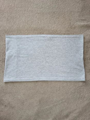 Bandeau de grossesse gris