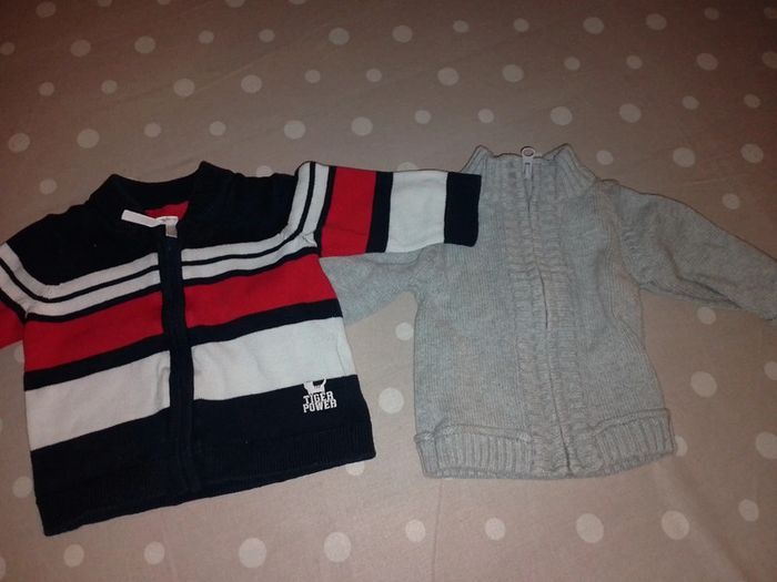 Gilet bébé garçon