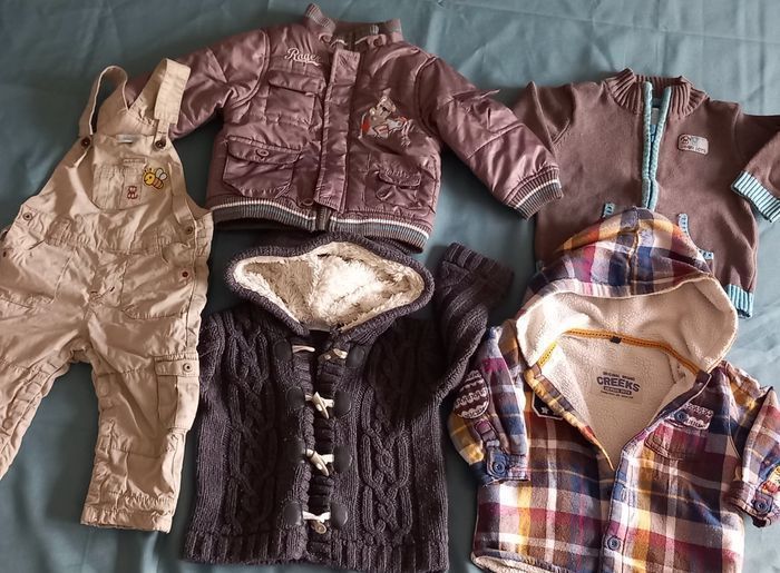 Lot 12 mois ❤️ Creeks/Obaibi/Adidas/Gémo/Tom et Kiddy/Decathlon... 😀 - photo numéro 2