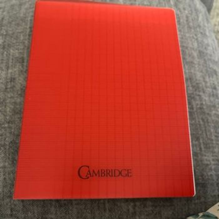 Cahier Cambridge 96 pages