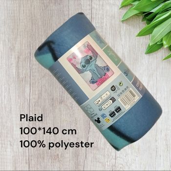 Couverture Plaid stitch Disney