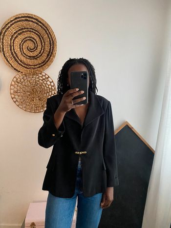 Blazer noir un jour ailleurs taille 42