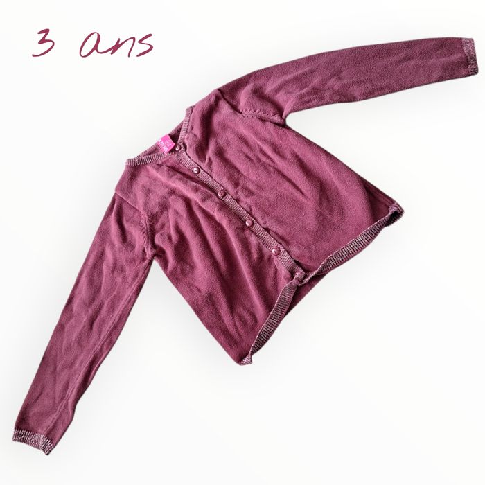 💜 Gilet violet effet métallisé 💜 - photo numéro 1